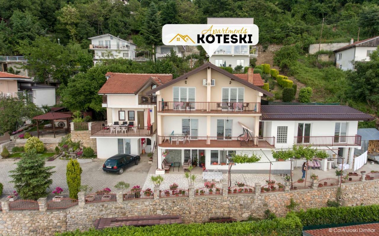 Apartments Koteski Ohrid Ngoại thất bức ảnh